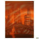 Крісло АЕРО HB сидіння Сітка чорна, боковини Zeus 045 Orange / спинка Сітка оранж-Skyline
