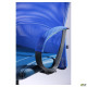 Крісло Лайт Net LB Софт АМФ-8 Неаполь N-22 нитка біла / спинка Сітка синя нитка біла
