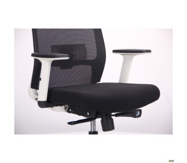 Крісло Install White, Alum, Black/Black
